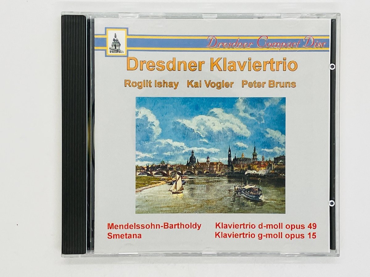 即決CD 独盤 Dresdner Klaviertrio / Mendelssohn / Smetana / Roglit Ishay , Kai Vogler / Germany Saxonia G02_画像1