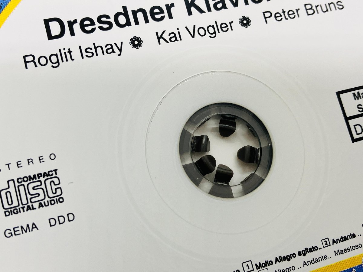 即決CD 独盤 Dresdner Klaviertrio / Mendelssohn / Smetana / Roglit Ishay , Kai Vogler / Germany Saxonia G02_画像4