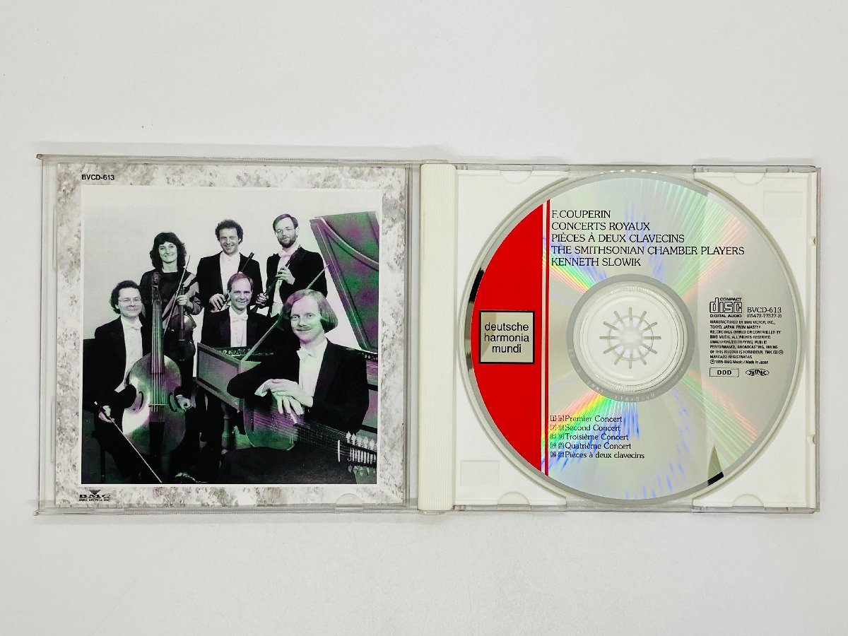 即決CD クープラン 王宮のコンセール集 スミソニアン・チェンバー・プレイヤーズ / BVCD-613 N01_画像3