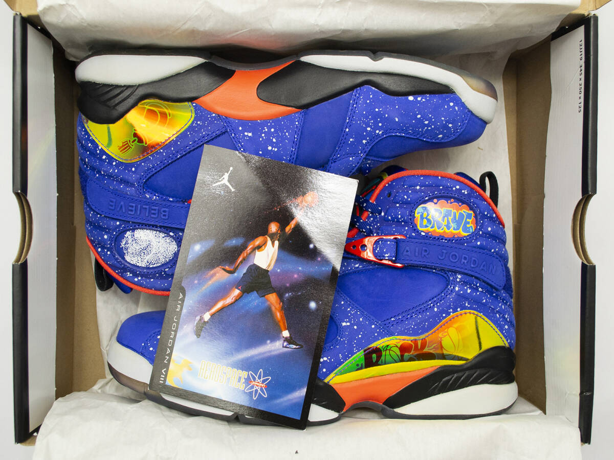 新品未使用 正規品 【アメリカ限定】 【DOERNBECHER】 NIKE AIR JORDAN 8 RETRO DB ナイキ ドーレンベッカー チャリティ エア ジョーダン 8_画像10