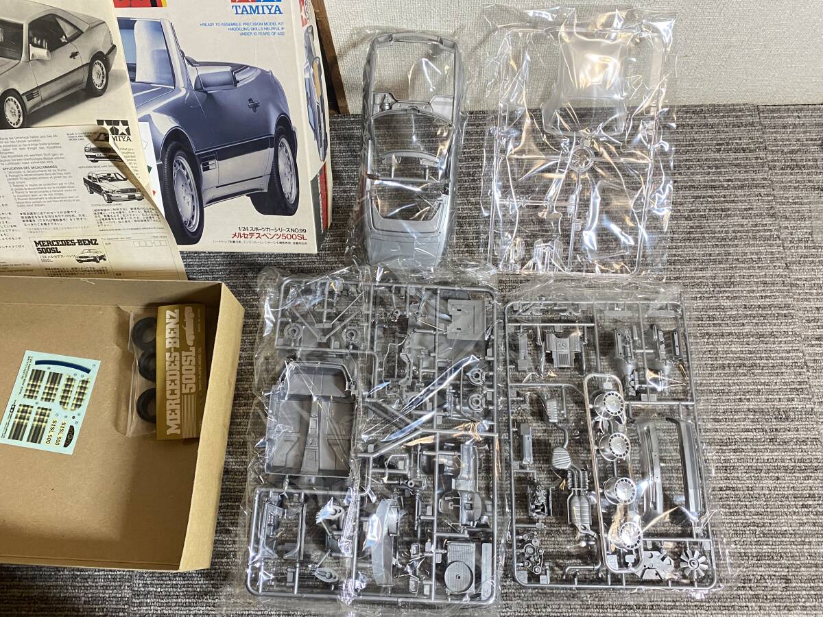 タミヤ 1/24 Mercedes-Benz メルセデス ベンツ 500SL 【整2-21-3】_画像3