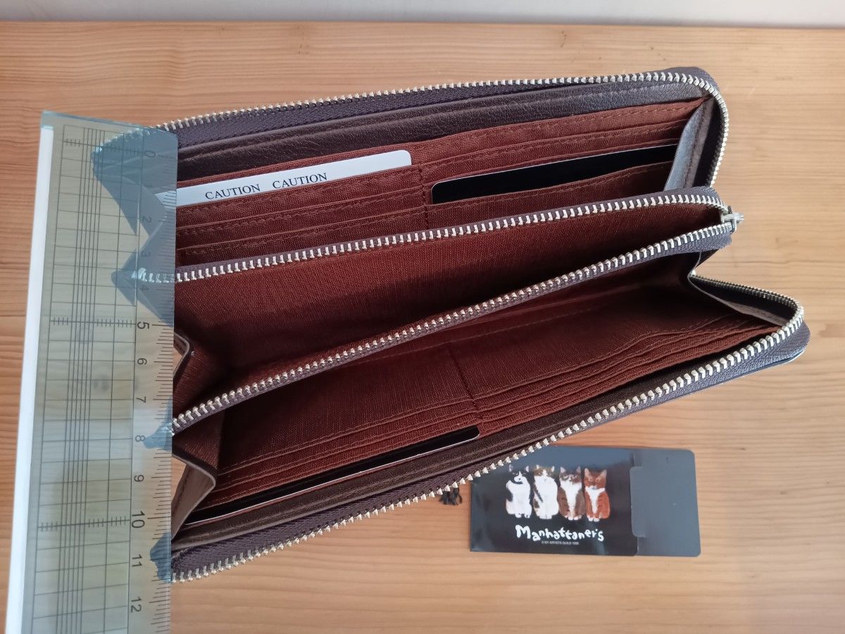 レア】 マンハッタナーズ L字ファスナー長財布 Manhattaner's レア】 マンハッタナーズ L字ファスナー長財布 Manhattaner's