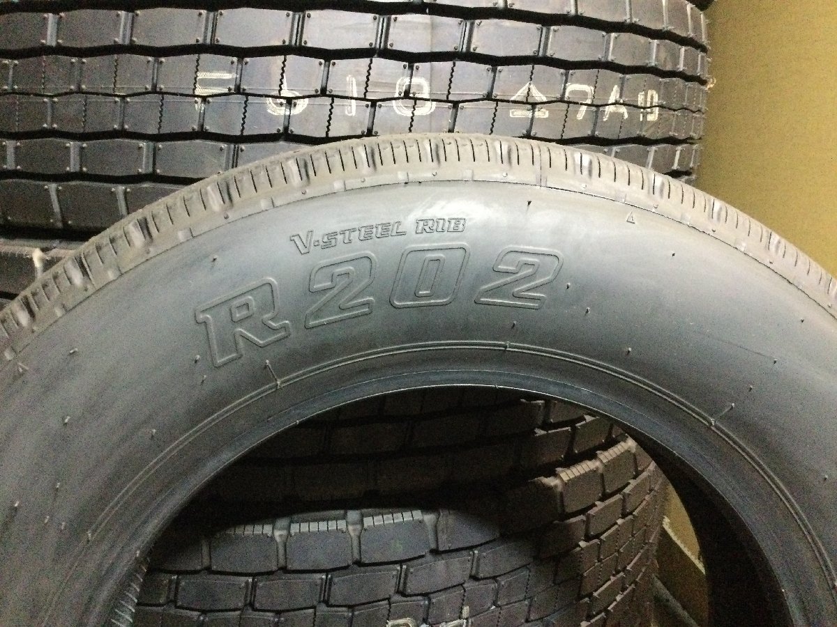 ☆新車外し☆イボ有♪ブリヂストン R202 175/75R15 103/101N LT 2022年製 4本セット!!_画像4