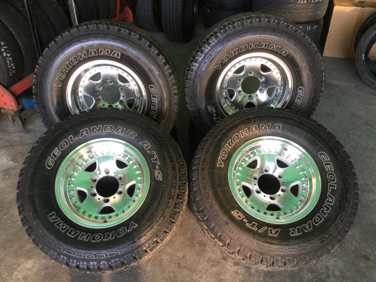 4本セット！ 深リム 31x10.5R15 ヨコハマ ジオランダー A/T-S_画像8