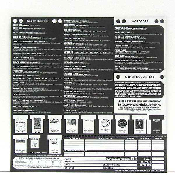 輸入LP☆ MOCKET Pro Forma（US Kill Rock Stars KRS 338）オーダーカード付 モケットの画像7