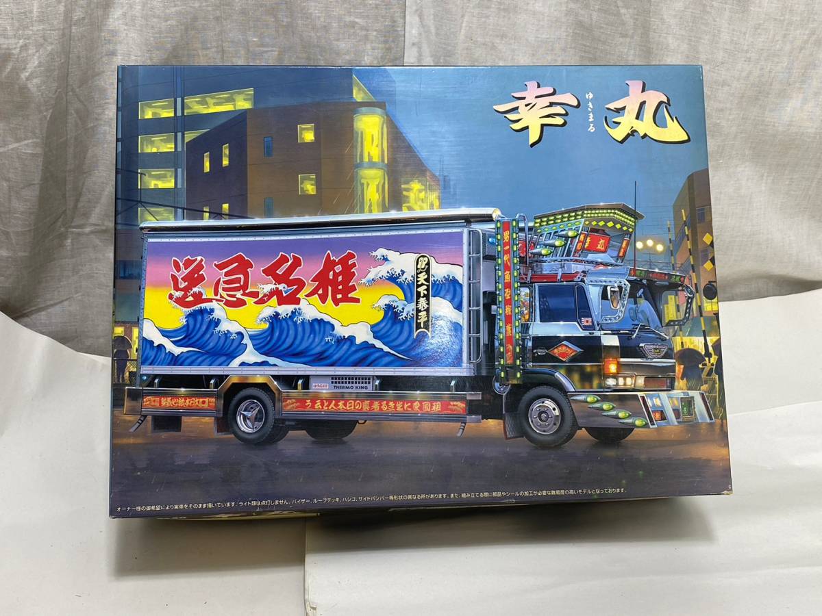 Yahoo!オークション - 【絶版 4t デコトラ】幸丸 アオシマ 1/32 Yahoo!オークション - 【絶版 4t デコトラ】幸丸 アオシマ 1/32