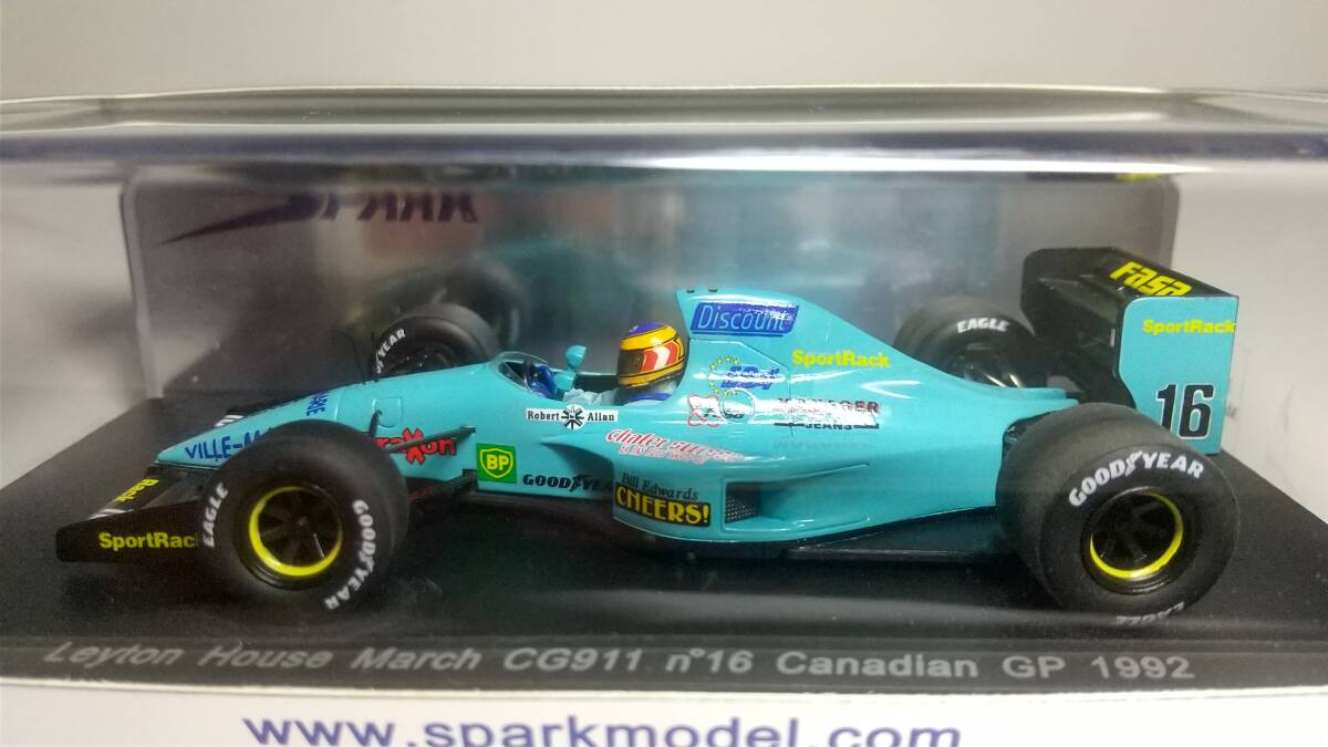 スパーク 1/43 レイトンハウス・マーチ CG911 カナダGP K.ベンド スパーク 1/43 レイトンハウス・マーチ CG911 カナダGP K.ベンド