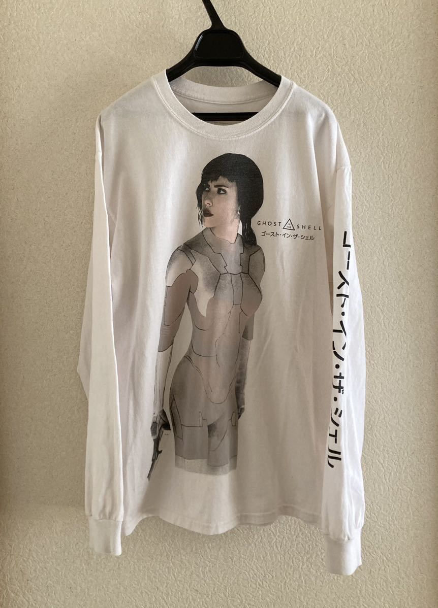 激レア GHOST IN THE SHELL 映画 Tシャツ ロンT 北野武 ゴーストインザシェル 攻殻機動隊 AKIRA nine inch nails nirvana rollins bjork