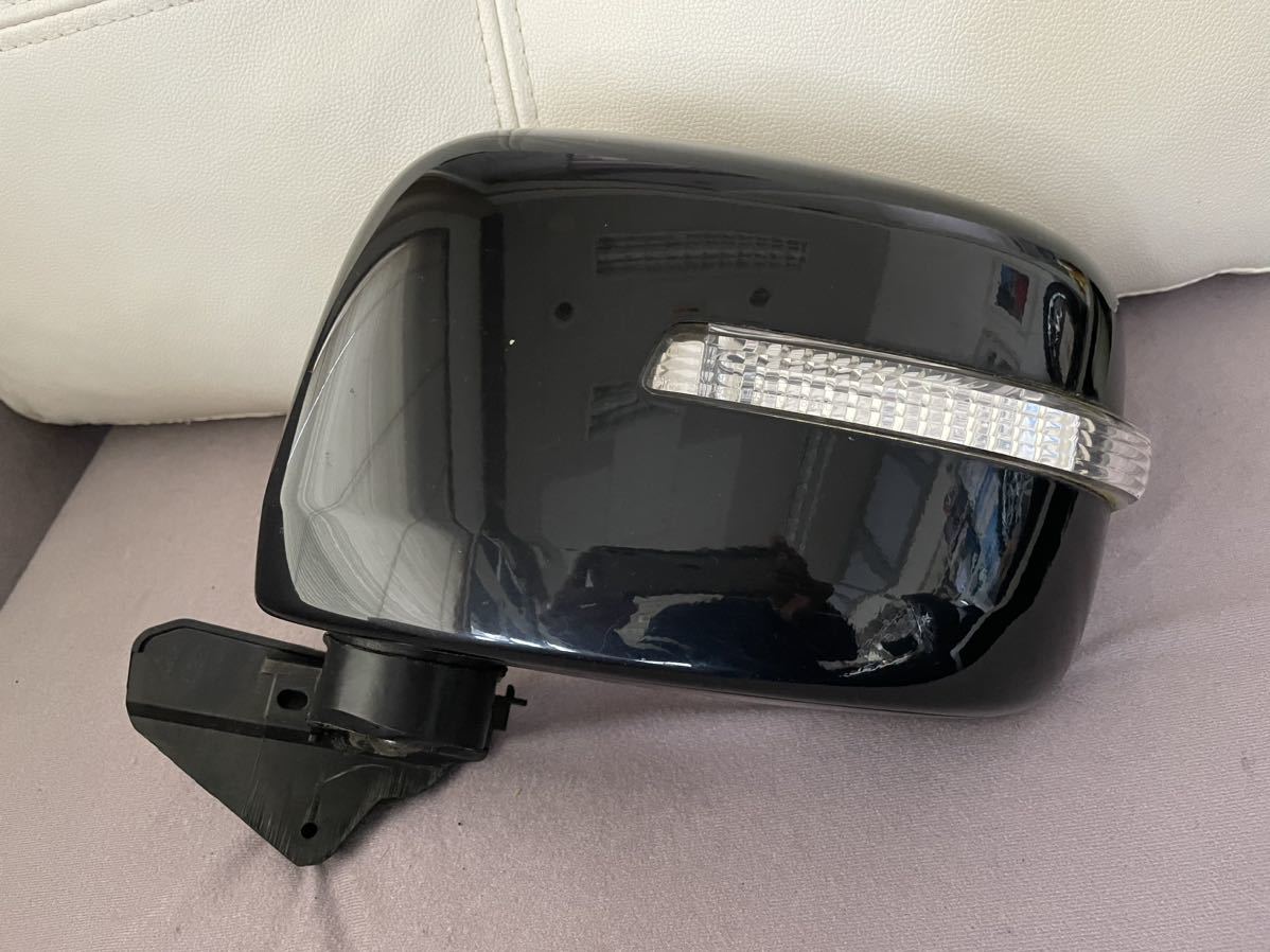  Suzuki Wagon R MH23S left door mirror side mirror passenger's seat side 8 pin electric storage color NO.ZJ3