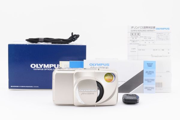 美品 Olympus オリンパス μ mju Zoom 140 Point & Shoot 35mm Film Camera 2052633