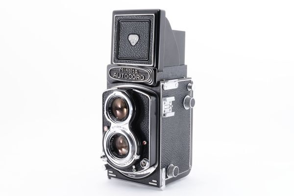 【動作確認済】 Minolta ミノルタ Autocord RA TLR Film Camera 4x4 4x5 Rokkor 75 f/3.5 2074613_画像4