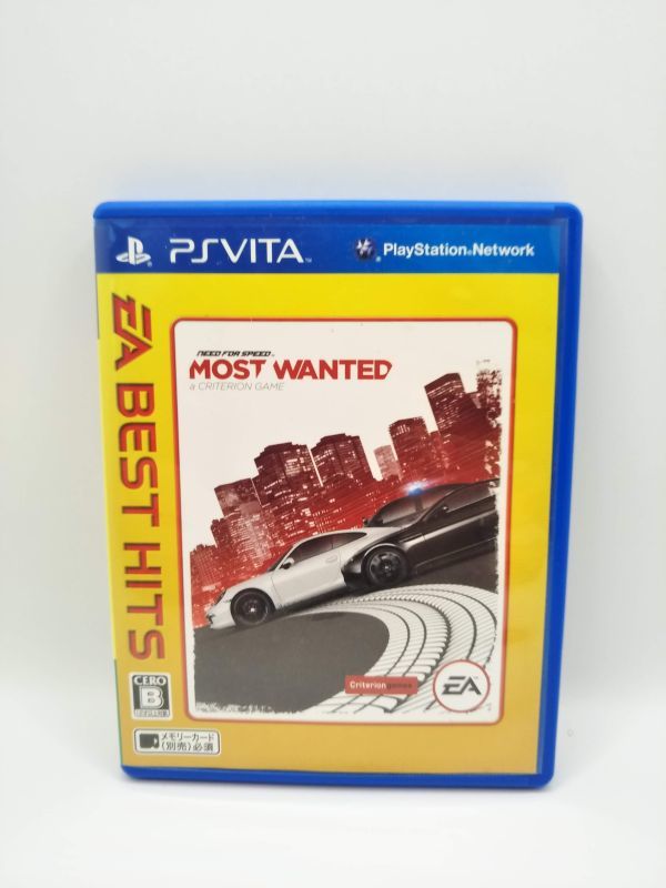 PS Vita BEST HITS NEED FOR SPEED MOST WANTED [23Y0693]_画像1