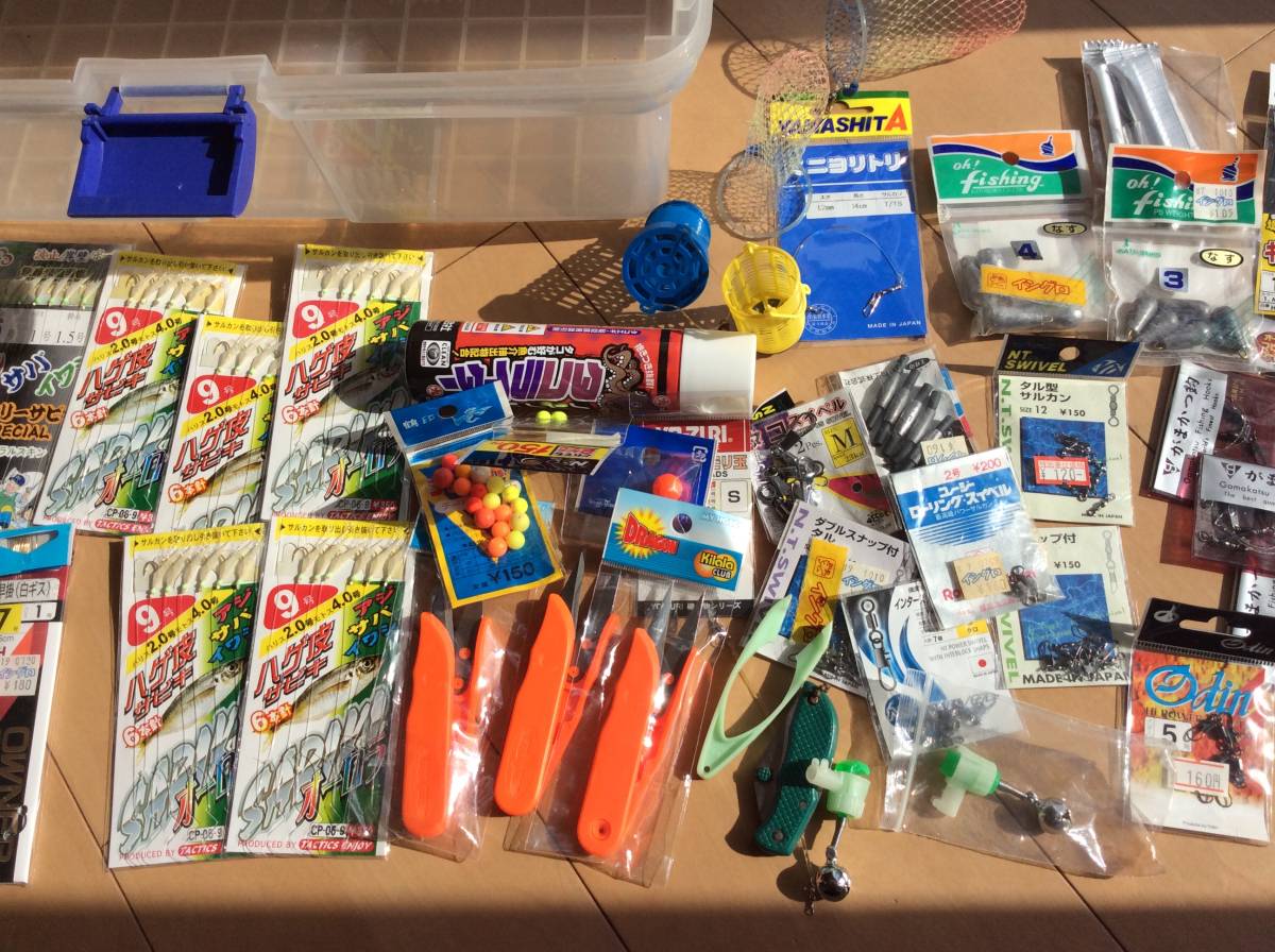 海釣り　サビキ釣り　仕掛け　錘　小物などのセット　釣り道具_画像4