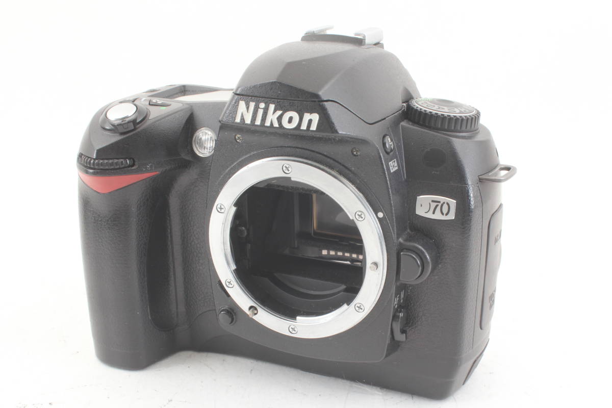 Nilon ニコン D70 デジタル 一眼レフ カメラ レンズ NIKKOR 35-105mm f3.5-4.5 チャージャー バッテリー ストラップ 4830_画像2