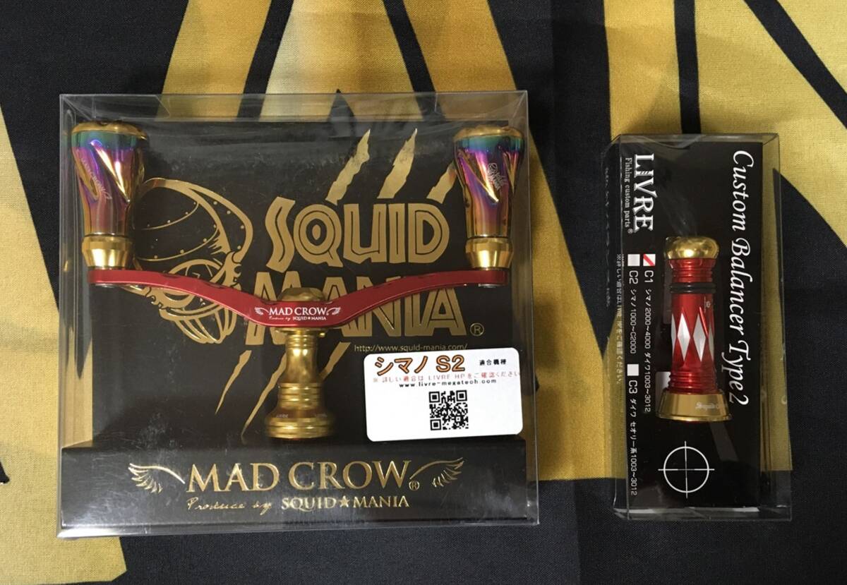 新品未使用 Squidmania スクイッドマニア MAD CROW 98 W 新品未使用 Squidmania スクイッドマニア MAD CROW 98 W