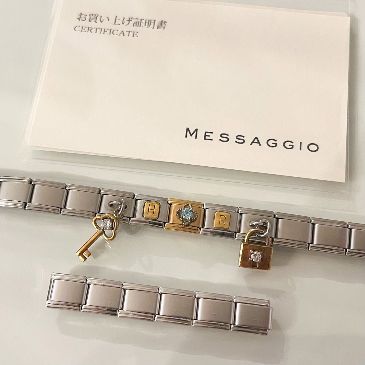 美品 MESSAGGIO メッサジオ ブレスレット チャーム まとめ売り