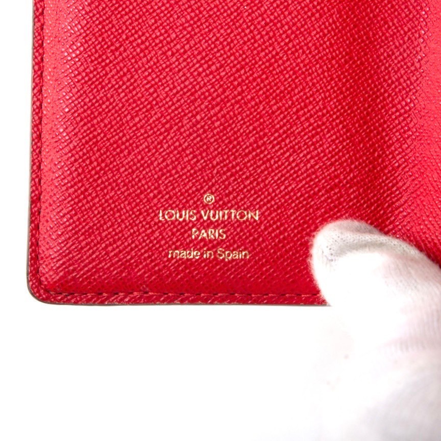LOUIS VUITTON ルイヴィトン 三つ折り財布コンパクトウォレット ダミエ ポルトフォイユ コアラ エベヌ ブラウン レディース761-1_画像8