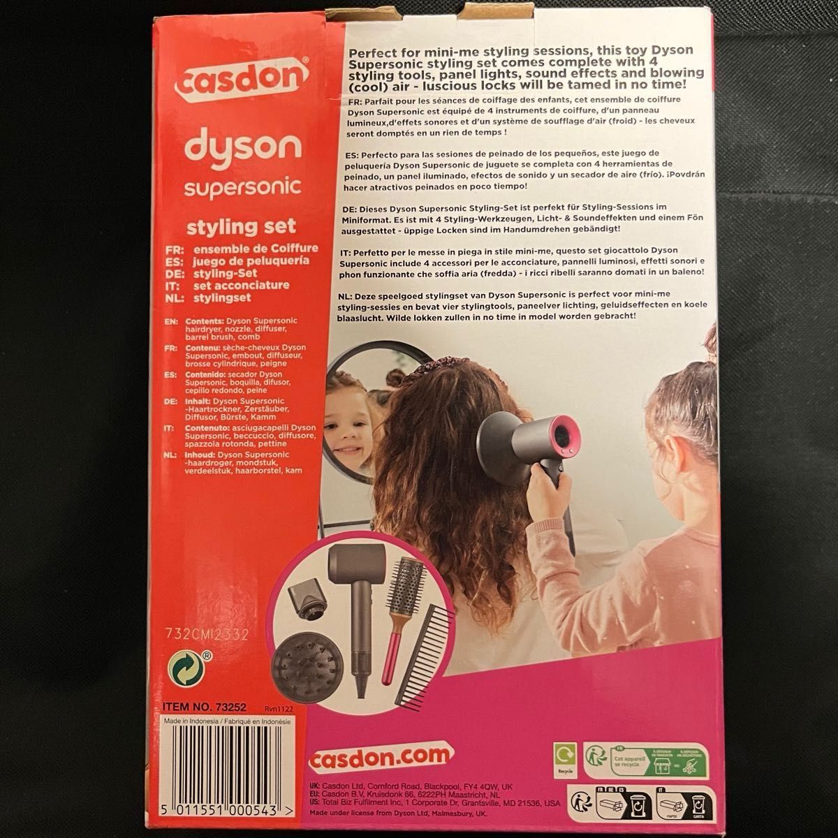キャスドン CASDON ダイソン スーパーソニック スタイリングセット Dyson supersonic ドライヤー　おもちゃ