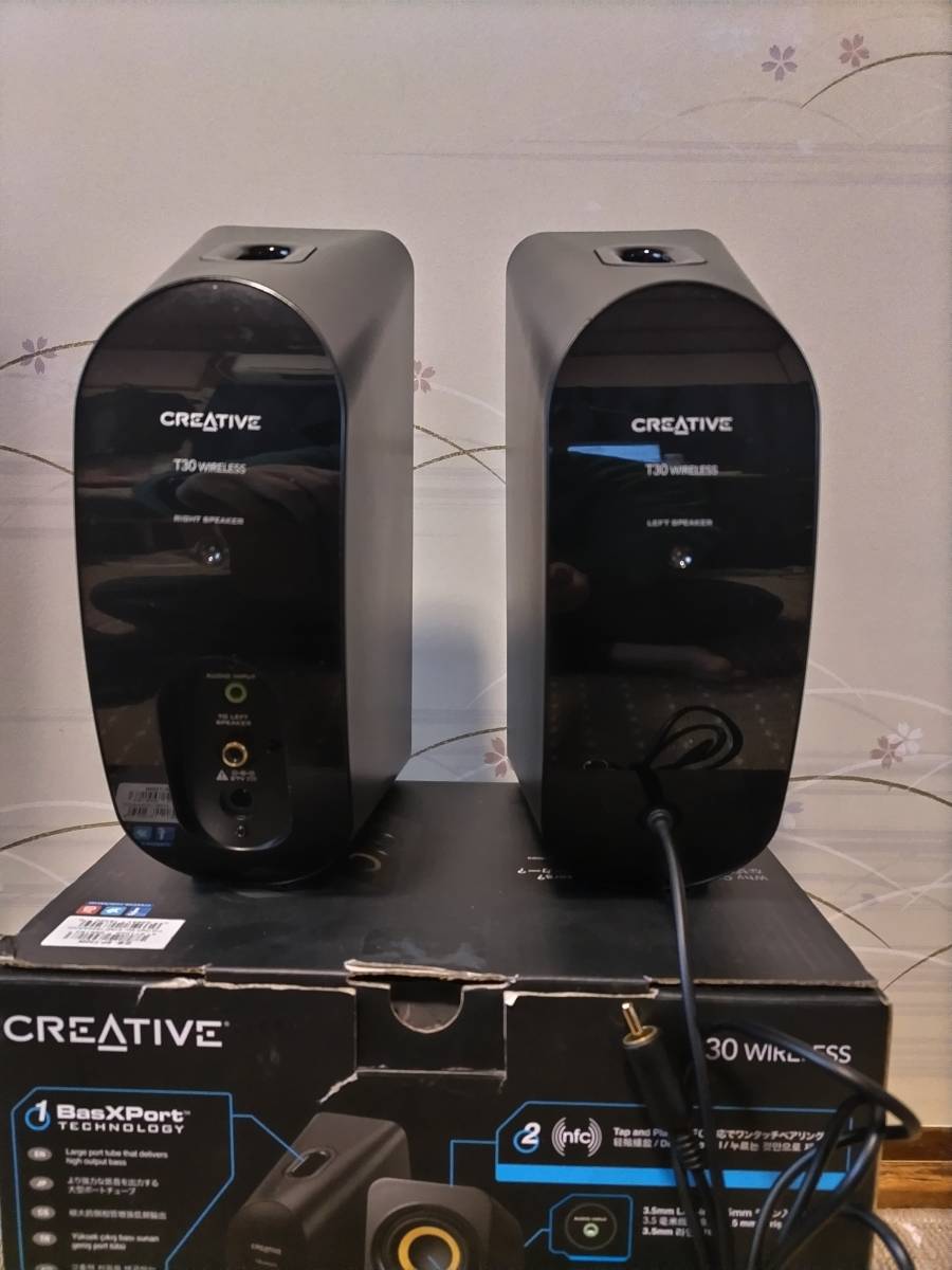 クリエイティブ ブルートゥース スピーカー Creative T30 Wireless_画像2