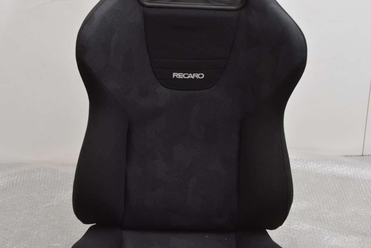 【程度良好品】レカロ RECARO SP-JJ RH セミバケットシート 右側用 1脚 ブラック系 249.00.2351 ポルシェ 911 930 993 用 シートレール付_画像6