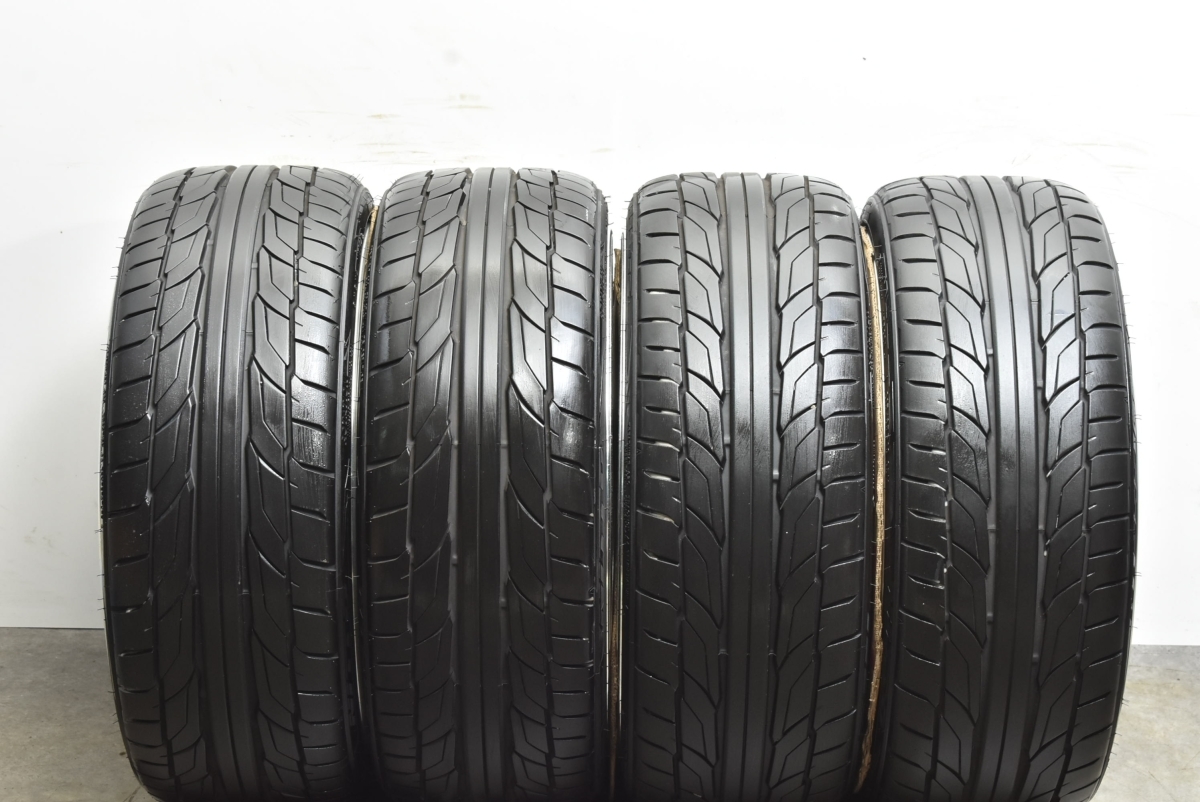 【2021年製 バリ溝】WORK シュヴァート SC4 19in 8JJ+50 PCD114.3 ニットー 215/35R19 ノア ヴォクシー ステップワゴン アクセラ 現状販売の画像6