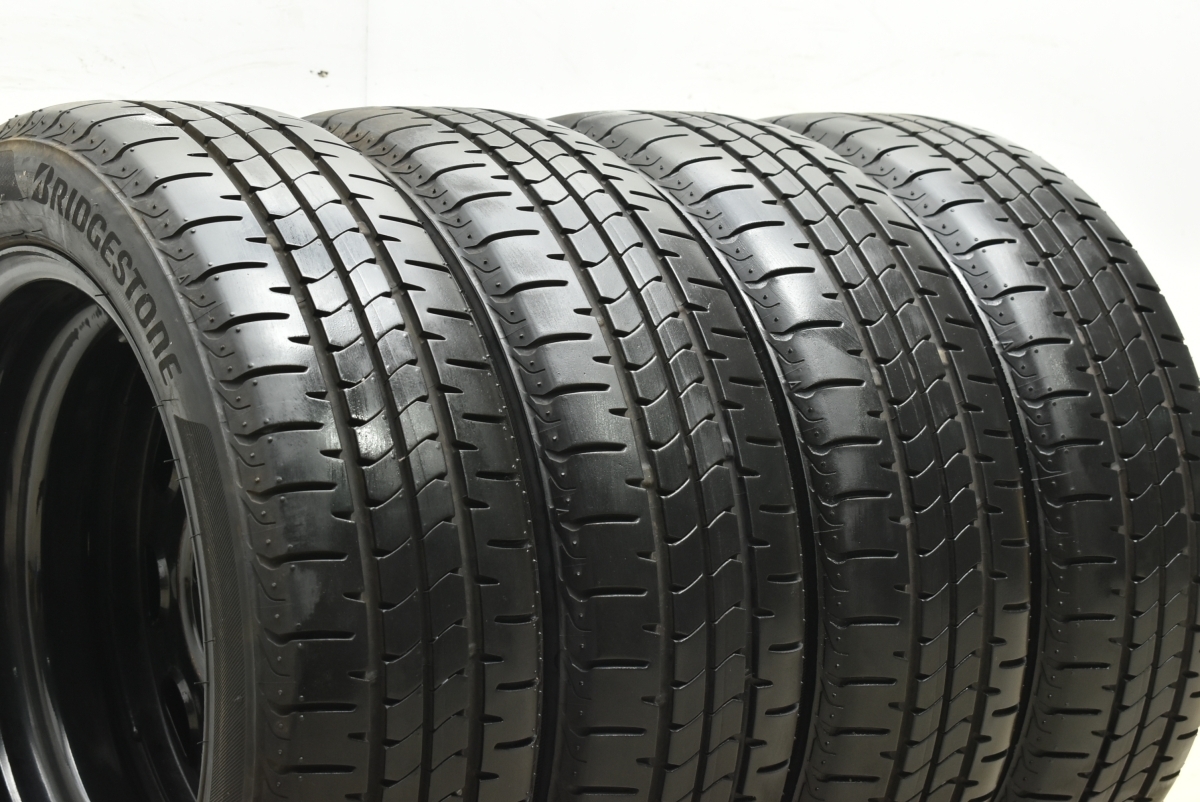 【バリ溝 美品】デイトナSS 14in 5J +42 PCD100 2022年製 ブリヂストン NEWNO 165/55R14 ワゴンR アルト ミラ ムーヴ ライフ 即納可能_画像7