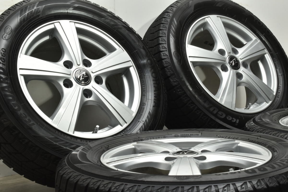 【美品】トレファー 15in 6J +53 PCD114.3 ヨコハマ アイスガード iG60 195/65R15 ノア ヴォクシー リーフ アクセラ アテンザ 即納可能_画像2