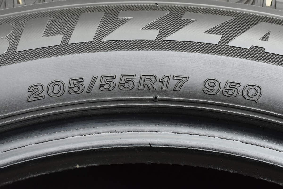 【超バリ溝 VRX3】ブリヂストン ブリザック 205/55R17 2本 ノア ヴォクシー ステップワゴン キックス ベンツ W177 Aクラス VW T-Cross_画像7