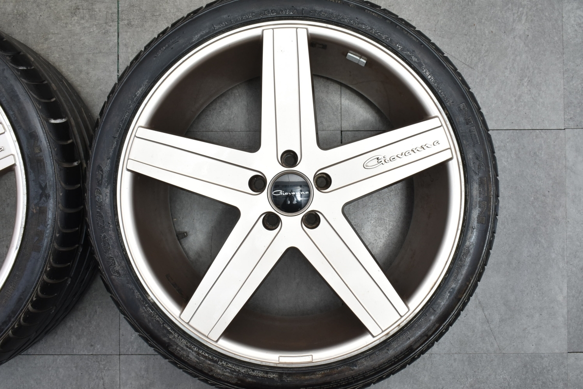 【カスタムペイント】ジオバンナ DRAMADIO 20in 8.5J +35 PCD112 ネクセン N8000 255/35R20 ベンツ W222 Sクラス W213 Eクラス G30 G31_画像4