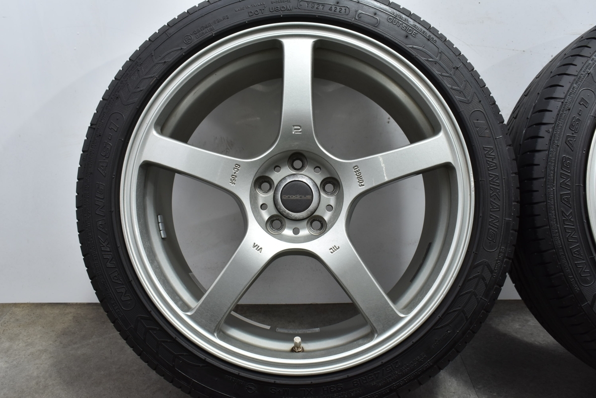 【鍛造品】プロドライブ GC-05F 18in 7.5J +48 PCD100 ナンカン AS-1 215/45R18 レガシィ BRZ インプレッサ 86 プリウス レクサス CT_画像5