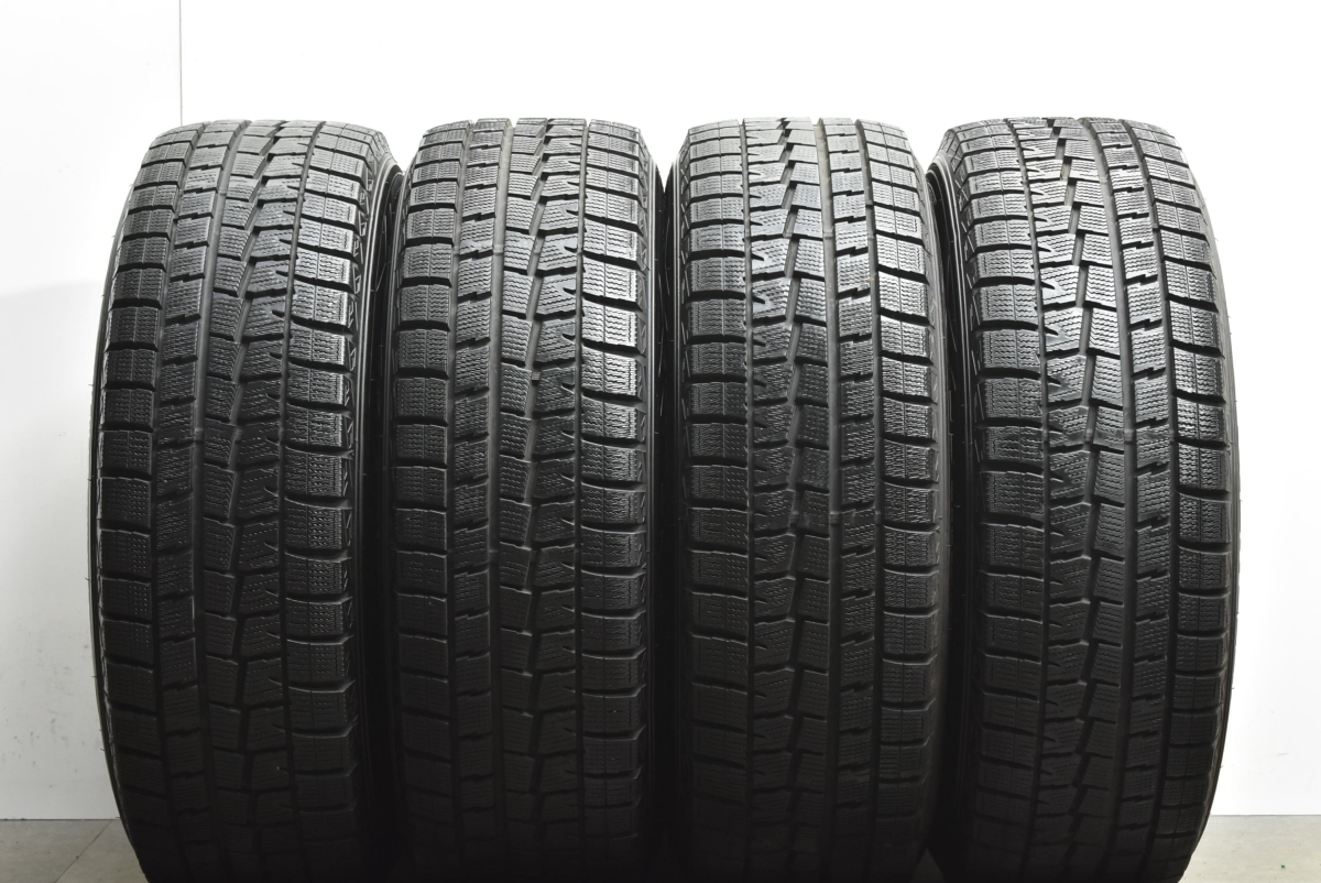 【美品】WAREN 16in 6.5J +38 PCD114.3 ダンロップ ウィンターマックス WM01 215/65R16 アルファード エクストレイル セレナ 即納可能_画像8