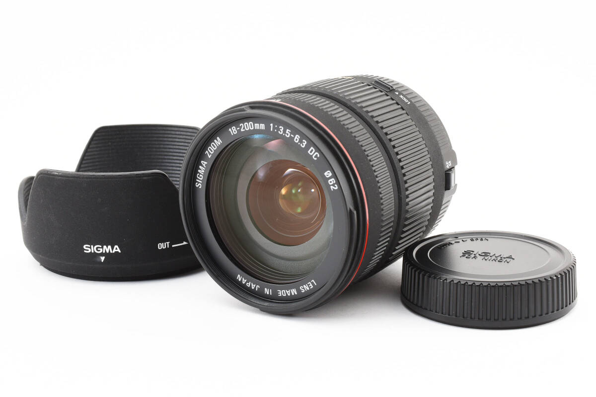 格安新品 SIGMA シグマ ニコン Nikon DC F3.5-6.3 18-200mm AF ニコン