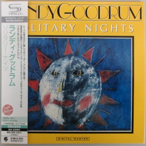 ランディ・グッドラム / ソリタリー・ナイツ UICY-75096 帯付き 初回限定 紙ジャケ仕様 SHM-CD！［RANDY GOODRUM / SOLITARY NIGHTS］_画像1