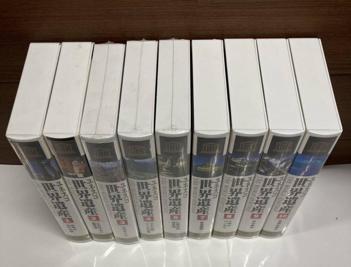  видео!yunesko World Heritage 9 шт комплект нераспечатанный есть VHS You can старый плата документ Akira Silkroad Rene солнечный smaya документ Akira буддизм . следы строение др. 