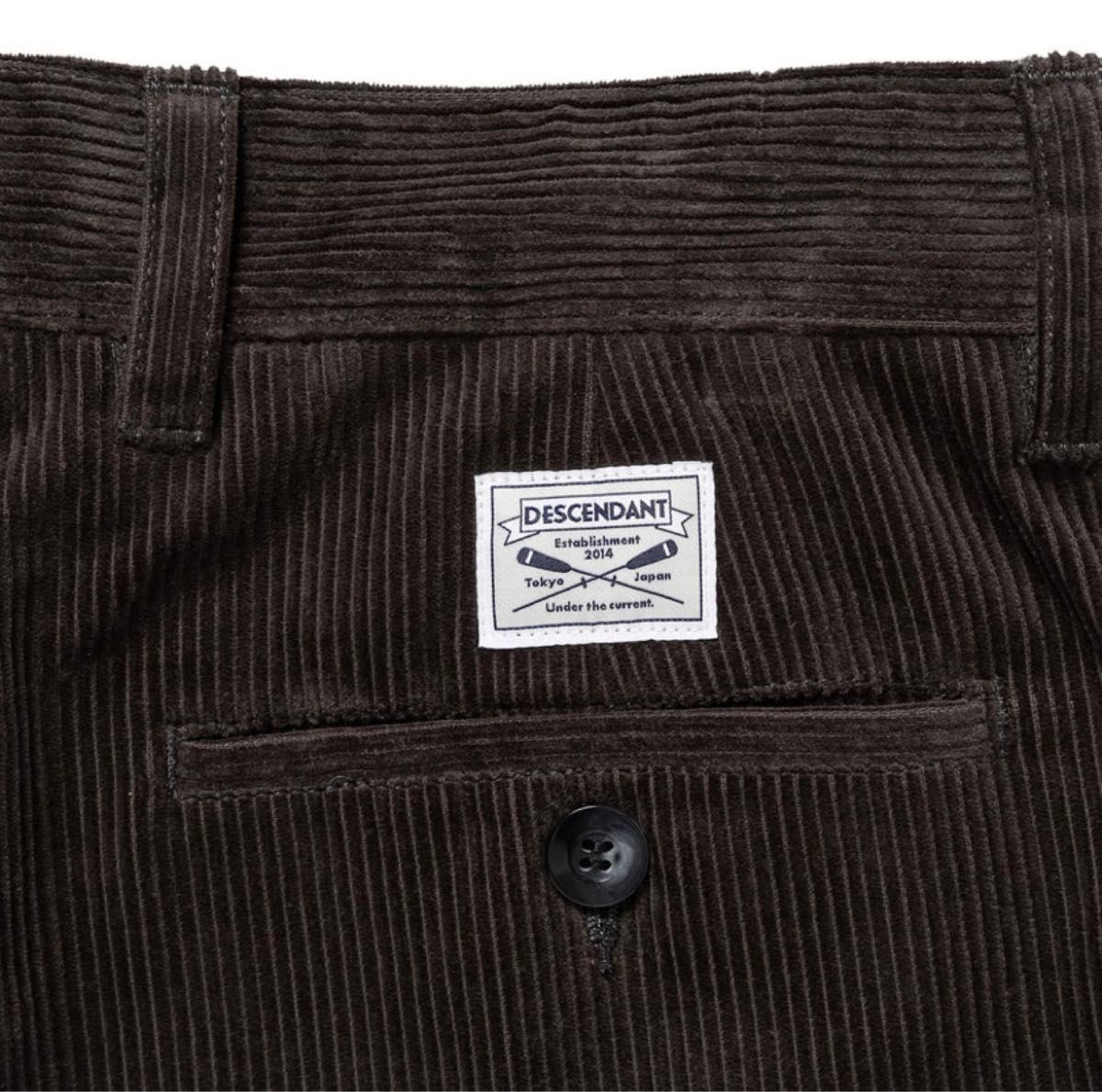 23AW DESCENDANT ディセンダントDC-6 24SS CORDUROY WTAPS ダブルタップス コーデュロイパンツ