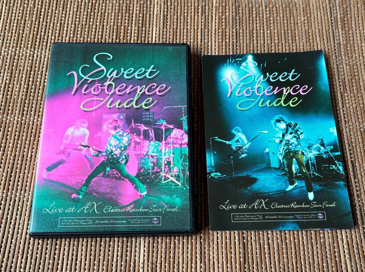 JUDE/Sweet Violence 中古DVD ユダ 浅井健一 Heat Wave ヒートウェイヴ Blankey Jet City_画像1