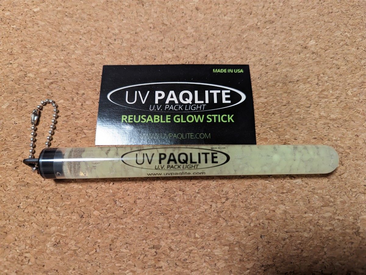 グロースティック蓄光　6インチ　GLOW STICK　UVPAQLITE