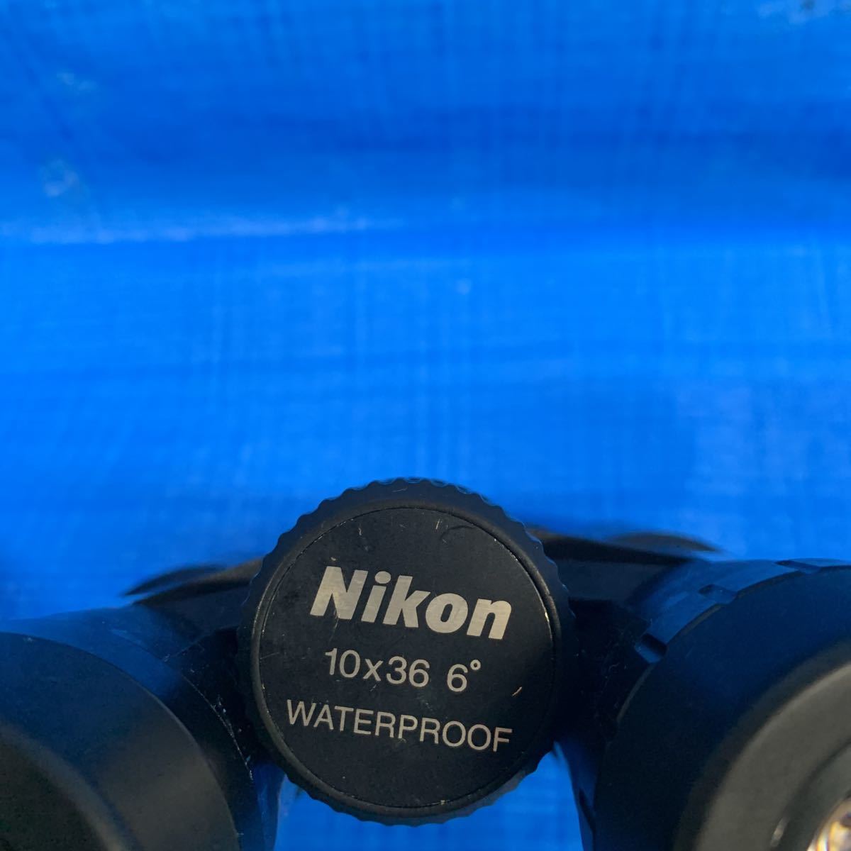 NO.0201.60.. Nikon ニコン 双眼鏡 WATERPROOF 10X36 6° 動作未確認 現状ジャンク品 _画像3
