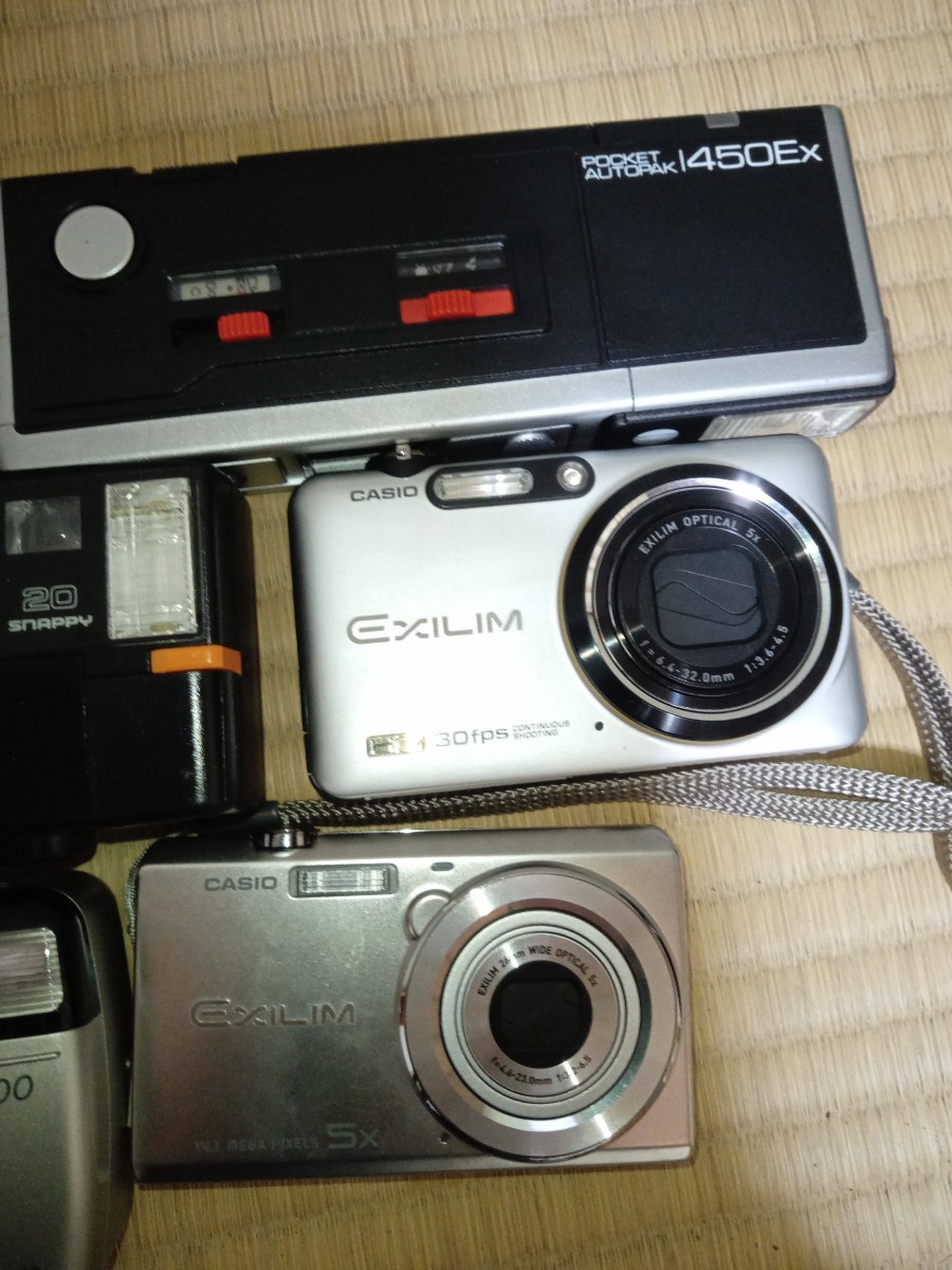 フィルムカメラ デジタルカメラ まとめて　ジャンク扱い　Z300 RS1000 EX-FC100 CANON PENTAX CASIO_画像6