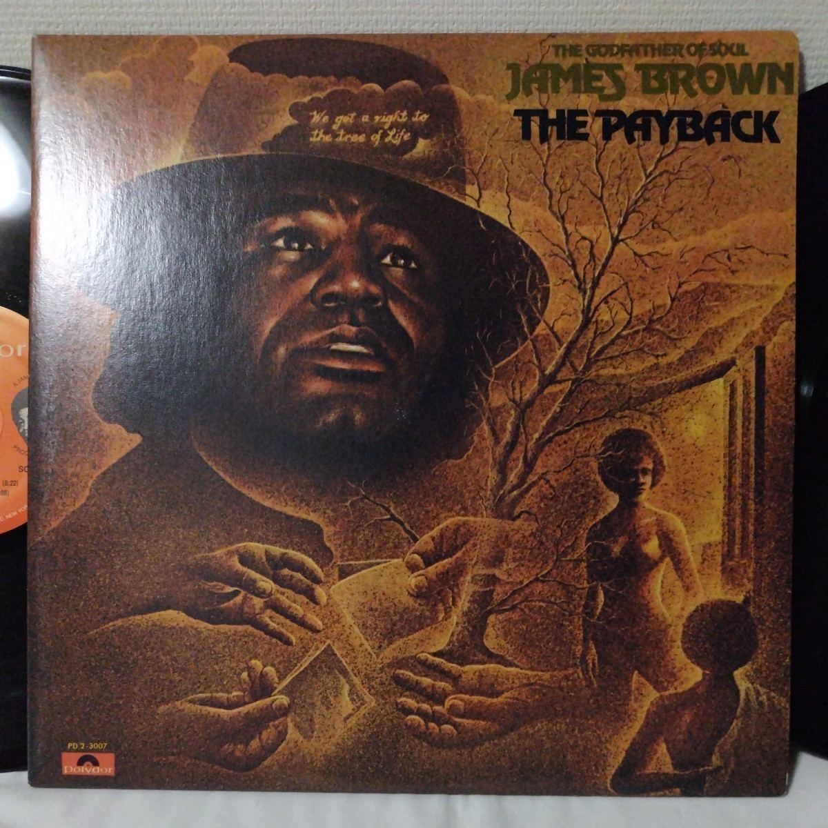 (LP)James Brown/The Payback[Polydor]レコード2枚組,Soul,Funk,クラブ・ジャズ_画像4