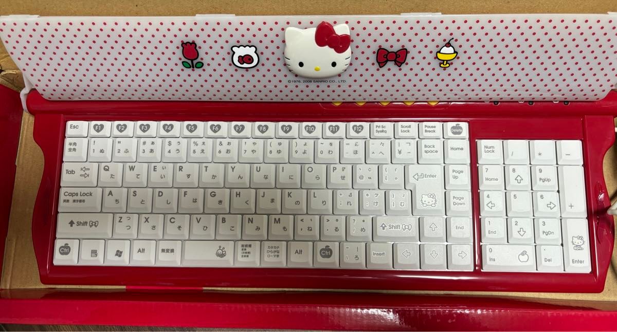 ハローキティ パソコン Windows用 キーボード 未使用 パソコン ハローキティ パソコン Windows用 キーボード 未使用 パソコン
