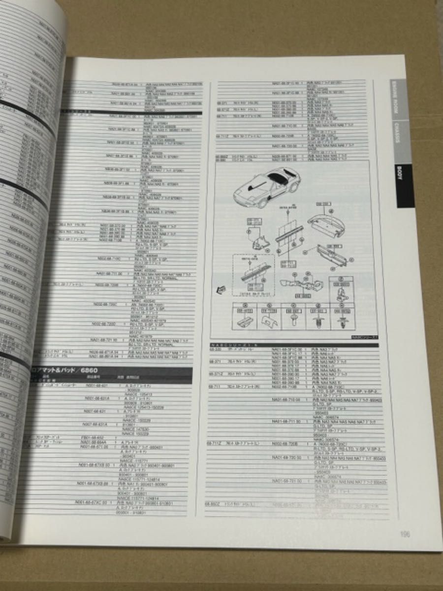 オーナーズバイブルシリーズVol.4 マツダ/ユーノスロードスター NA6CE & 8C