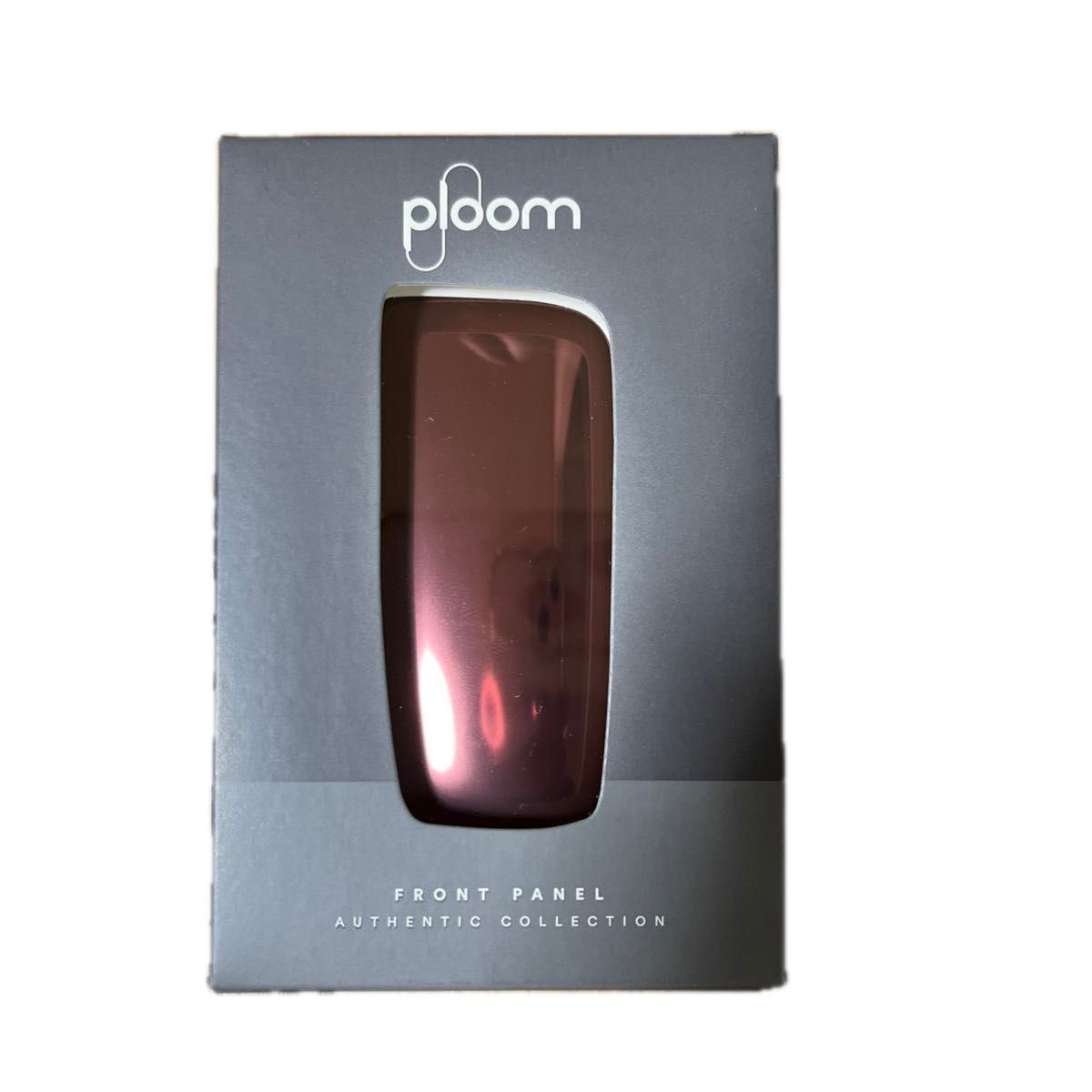 Ploom X フロントパネル （レディッシュブラウン）とスレートグレイの２点セット