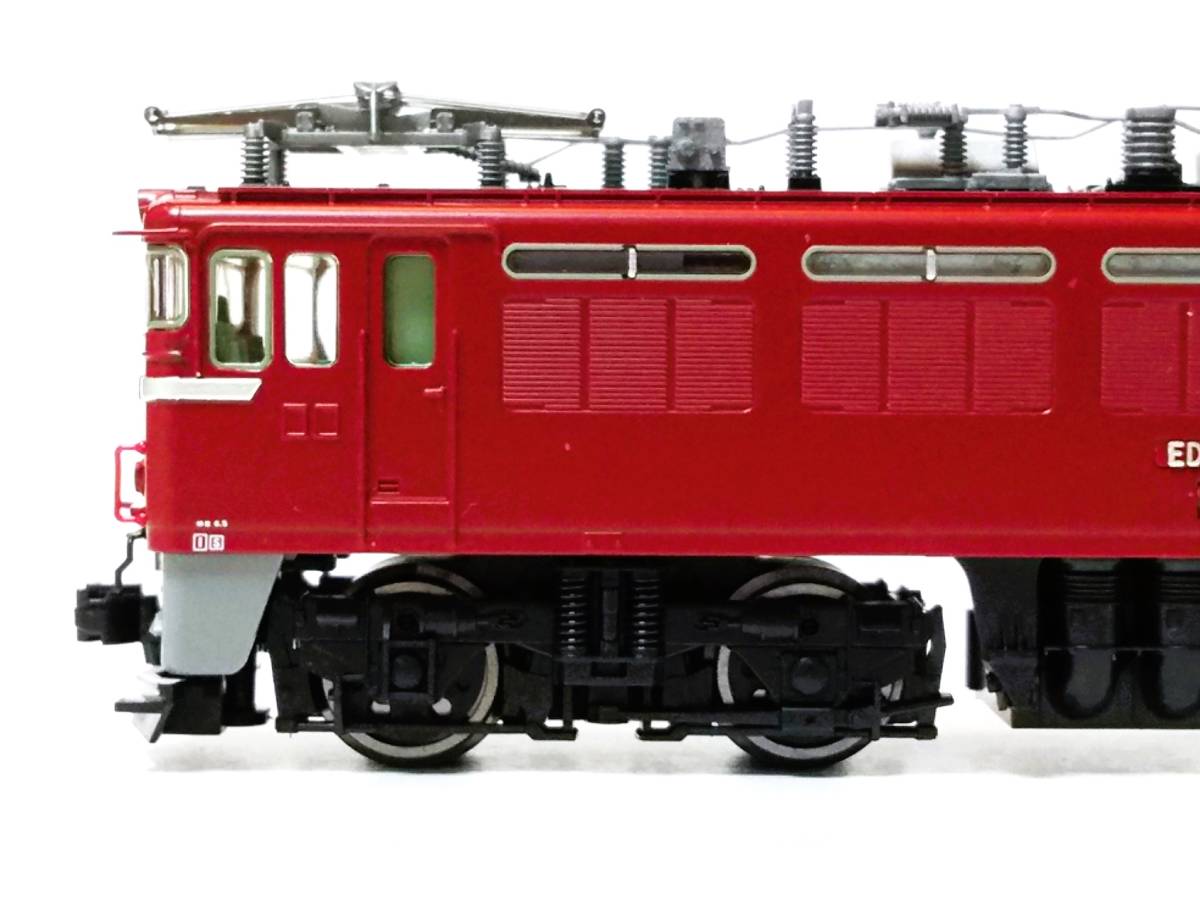 ■TOMIX 7139 国鉄 ED75 0形 電気機関車(ひさし付・前期型)【部品取付/未走行保管品】_画像7