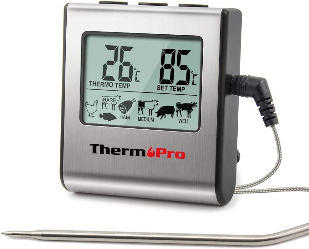 ThermoPro Thermo Pro кулинария кулинария для печь датчик температуры цифровой молоко кофе мясо .. предмет еда копчение и т.п.. температура управление для ki
