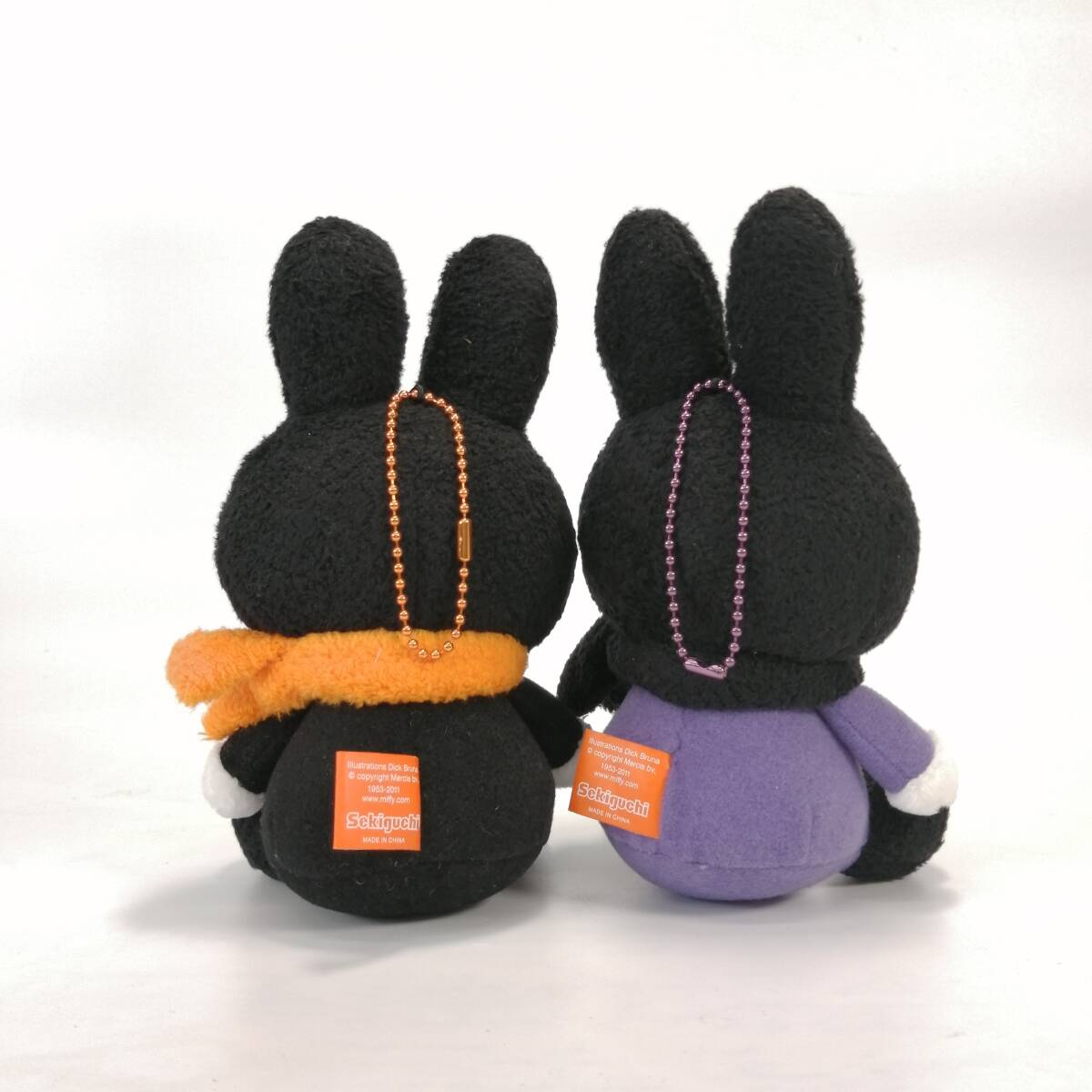 まとめmiffy ハロウィンマスコットブラックパープルキーホルダー まとめmiffy ハロウィンマスコットブラックパープルキーホルダー