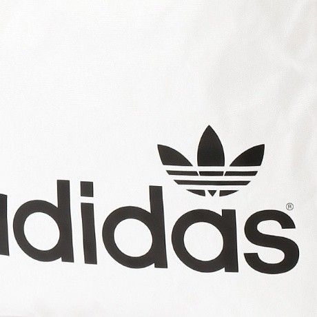 adidas アディダス トートバッグ キャンバス エコバッグ ショルダーバック 買物等 ホワイト◆新品未使用タグ付正規品◆