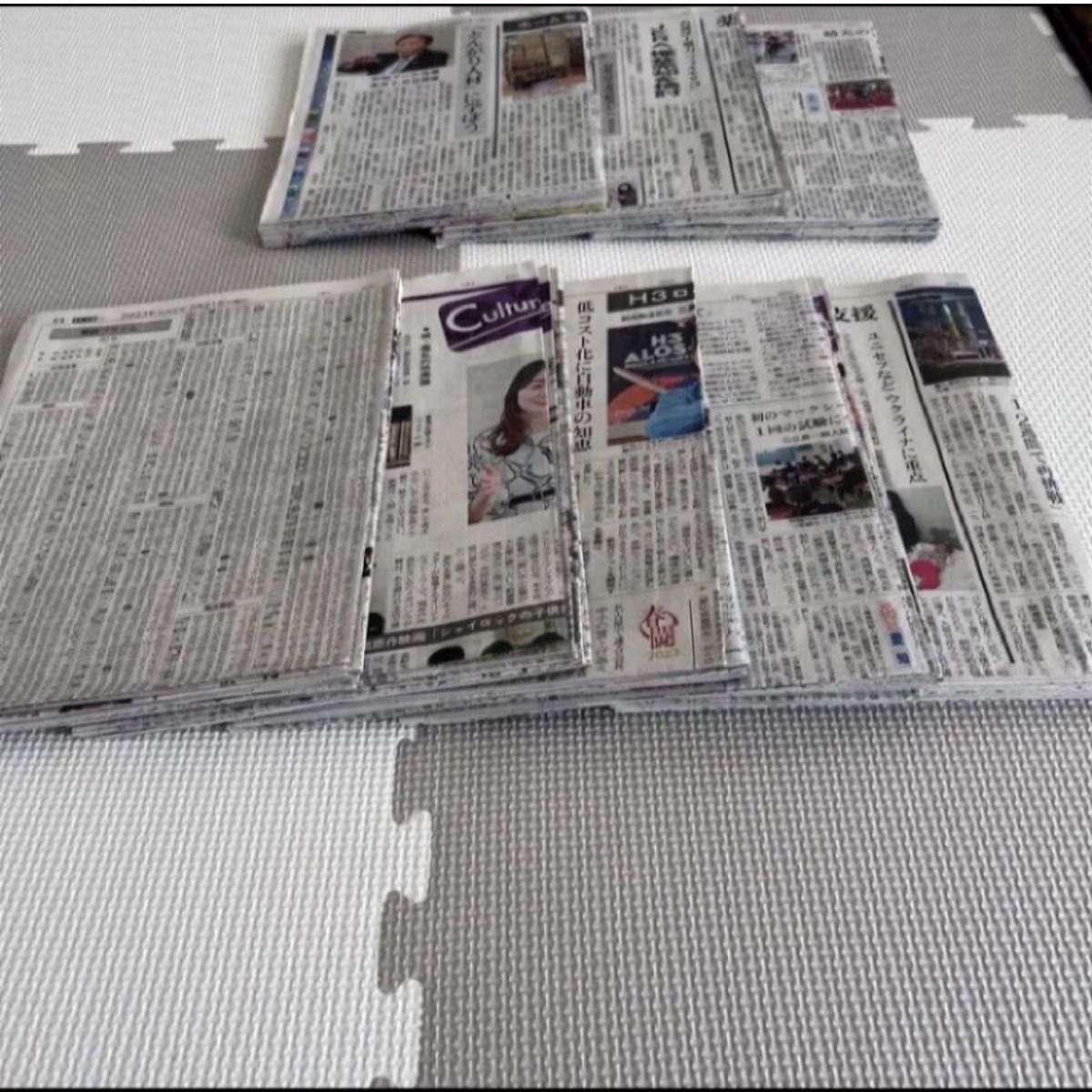 【 増量中 】新聞紙 古新聞 50枚 （約1kg ）+25枚のまとめ売り 掃除 ペット ゴミ箱