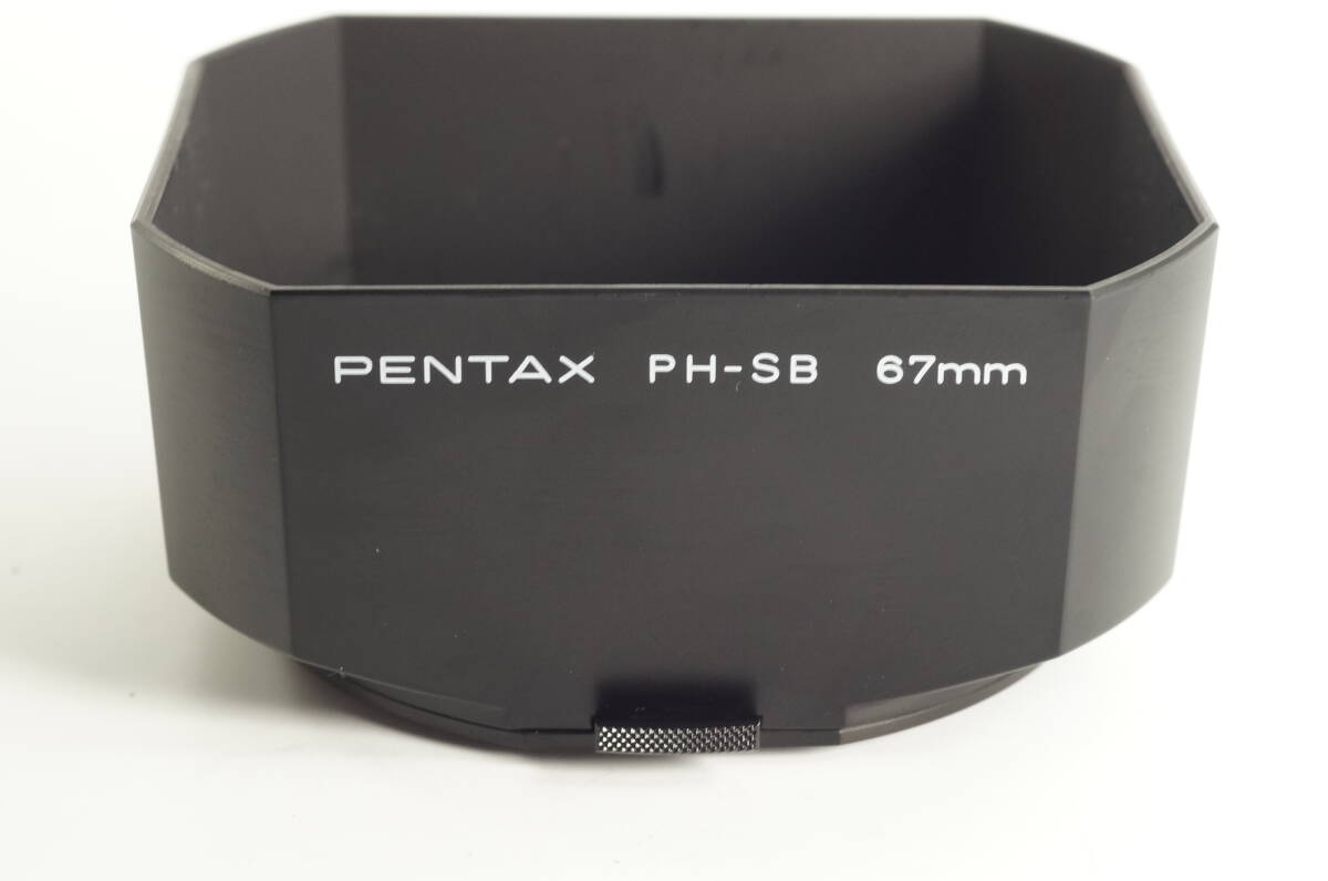 plnyeA003[とてもキレイ 送料無料] Pentax Genuine Hood PH-SB 67mm for 67 6x7 90mm F2.8 105mmF2.4用 レンズフードの画像1