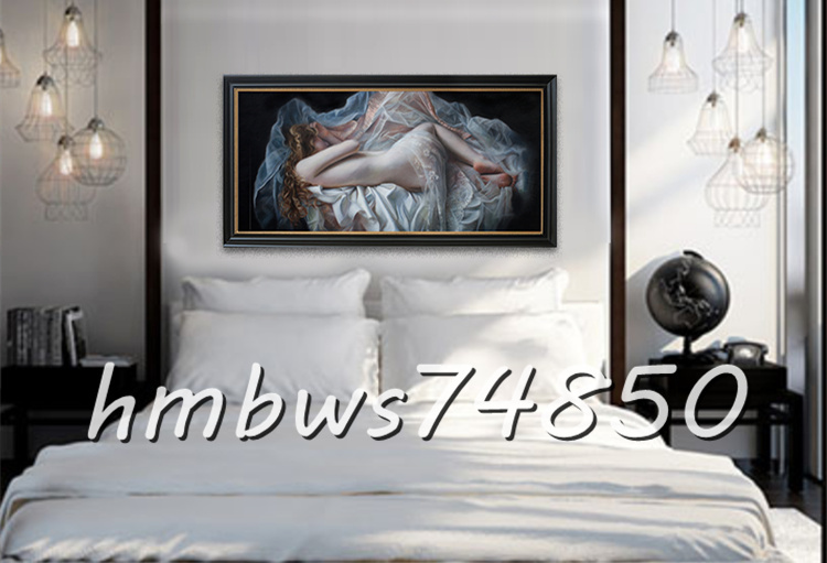 * new goods * work of art *. talent beautiful woman portrait painting picture beauty picture beautiful woman .. ornament picture frame attaching 40cm×80cm